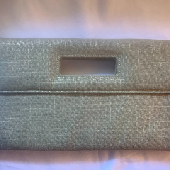 GAP Clutch Purse w/Snaps "Burnt Gold" Medium - Picture 1 of 5